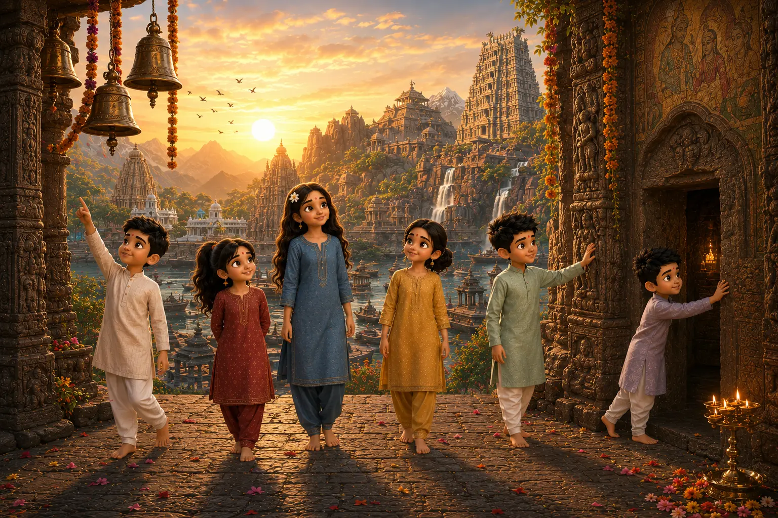 Temples and Their Secrets pathway