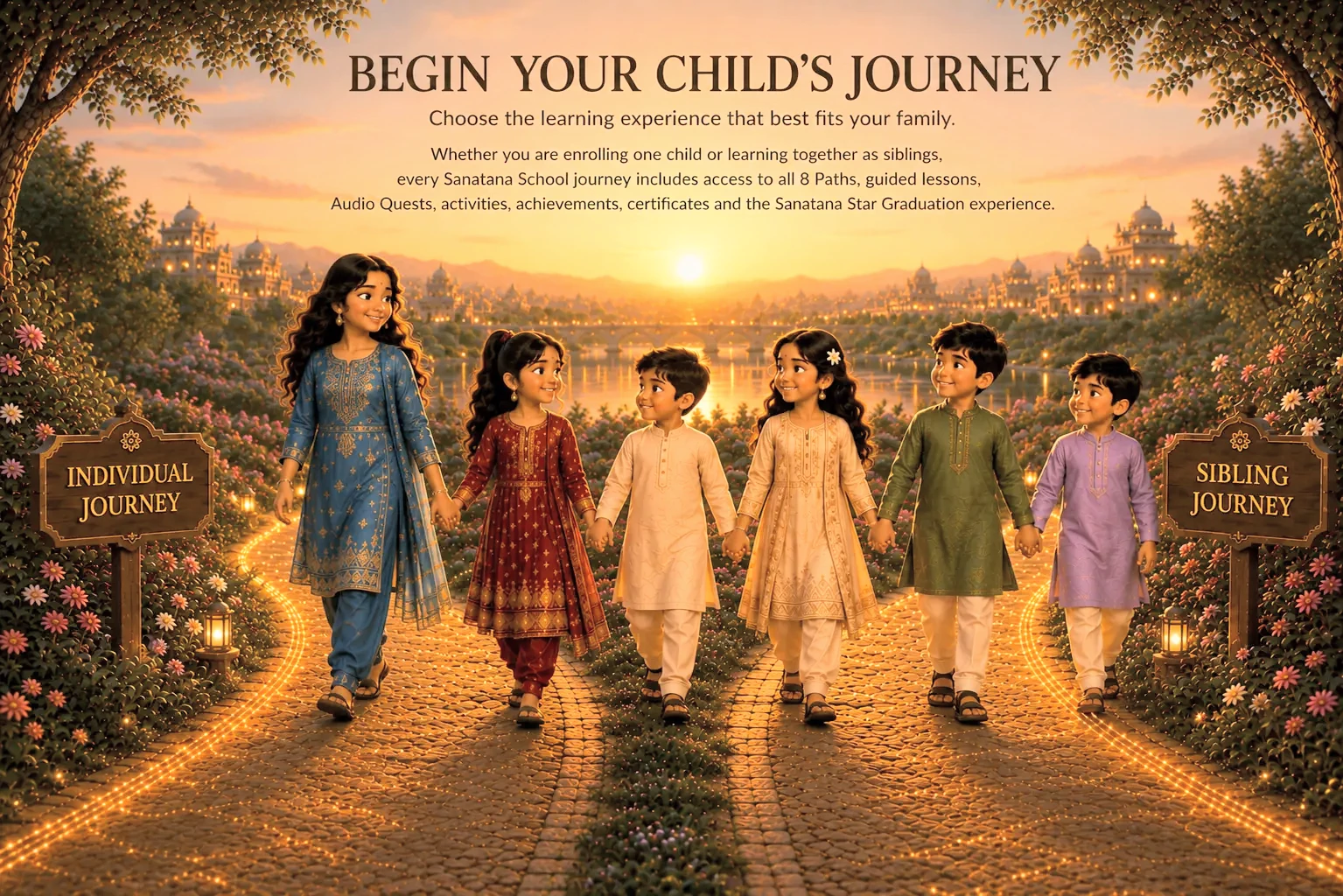 Begin your child's journey at Sanatana School